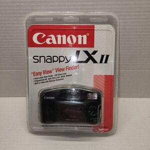 Vintage Canon Snappy LX II 35mm AF Point & Shoot Film Camera New C1